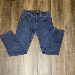 Women’s Paige Federal Dark Wash Straight Leg Jeans Size 28/6 USA